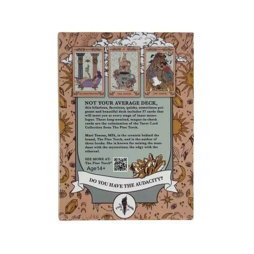 The Audacity Deck Audacity Oracle Cards A 37 English Tarot Divination Edition Deck Borad Games