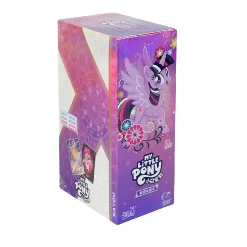 Authentic My Little Pony Friendship Forever Moon 12 11 10 Series Collectible Cards Fluttershy Anime Merchandise Gifts