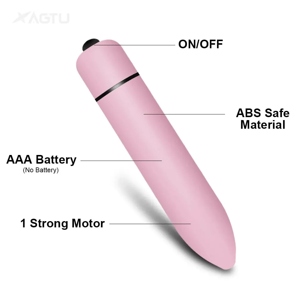 Mini Bullet Vibrator for Women Female Masturbation 10 Speed G Spot Clitoris Anal Vibration Stimulator for Women Massager Sex Toy