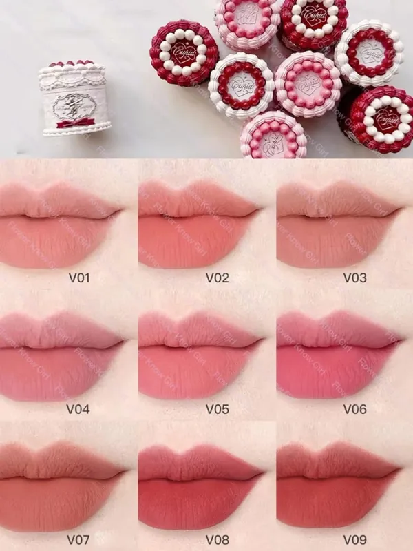 FlowerKnows-Juego de maquillaje todo en uno, paleta facial profesional completa, rubor, espejo de escritorio, sombra de ojos, contorno, crema de labios — image 6