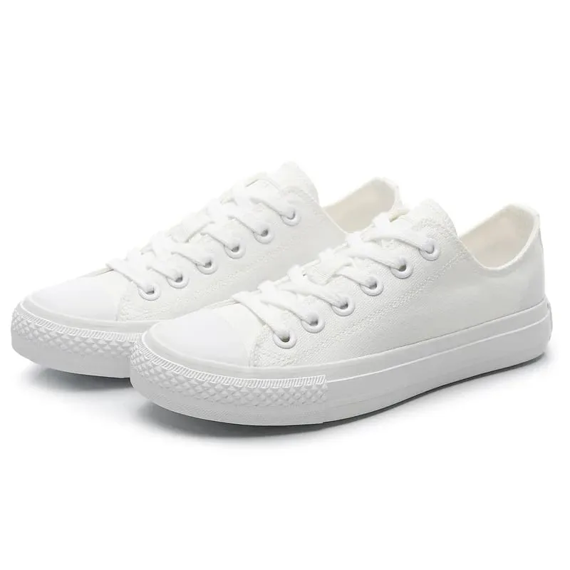 Sizes 35-46 Classic Canvas Shoes Casual Sneakers Unisex Luxury Designer Shoes Korean Style Classic Rubber Sole Vulcanized Shoes