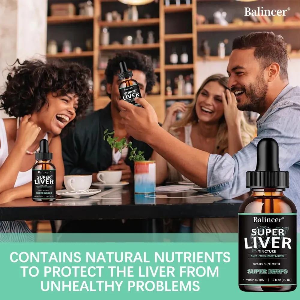 Super Liver Support with Milk Thistle - All Natural Liver Cleanse Detox & Repair Aid - Liquid Herbal Supplements