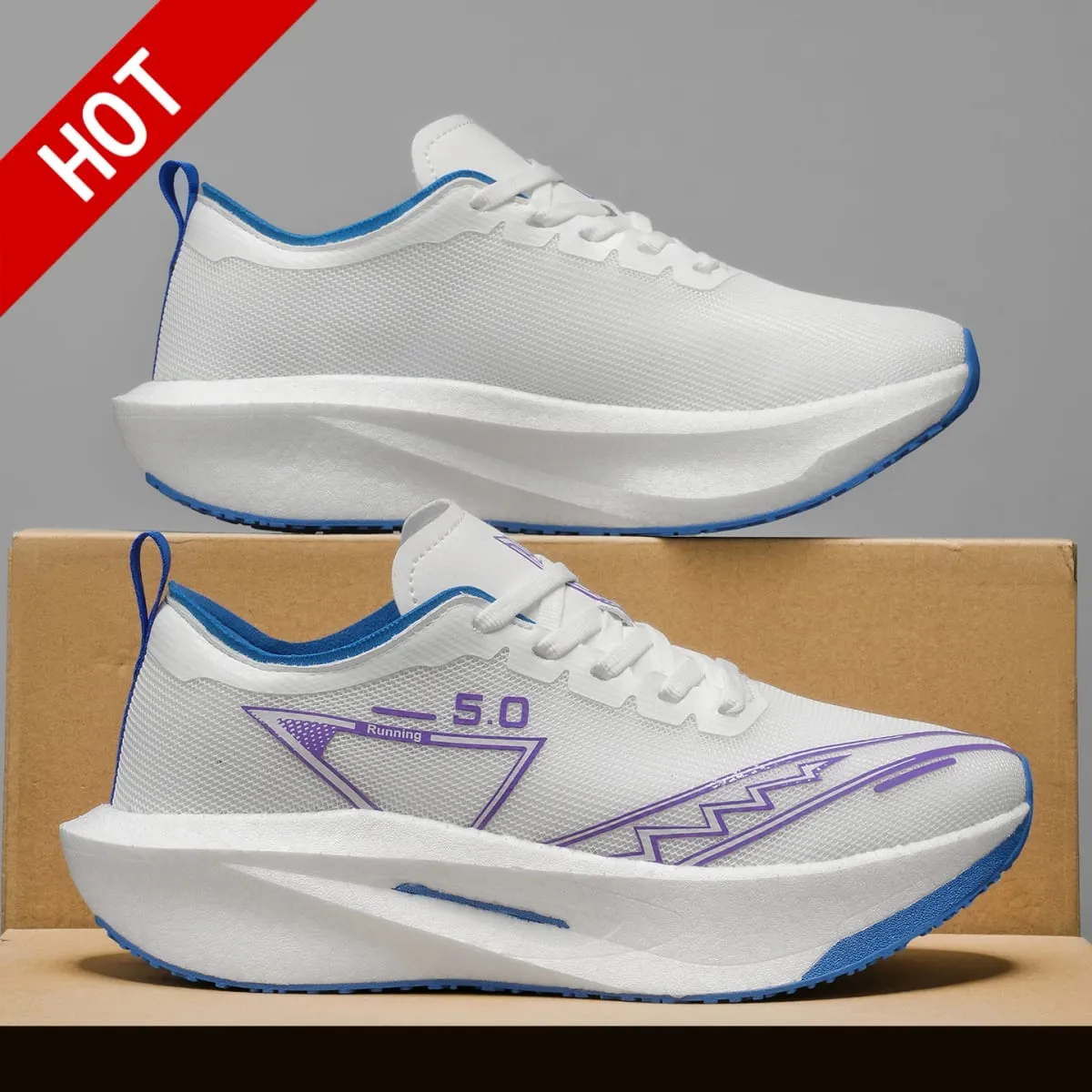 Marathon Men Running Shoes Carbon Board Speciality Sports Breathable Lightweight Women's Comfortable Athletic Chunta Sneakers 5