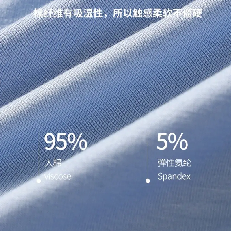 Men's Sile Front Separate Pouch Boxers Dual Pouch Breathable Underwear Youth Boys Post-circumcision Recovery Phase Underpants