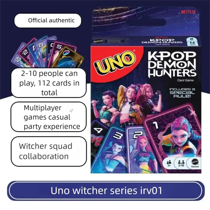 UNO Flip Playing Cards Games Super Mario Minecraft Lord of the Ring Hot Wheels No Mercy Social Board Table Party Games Ki