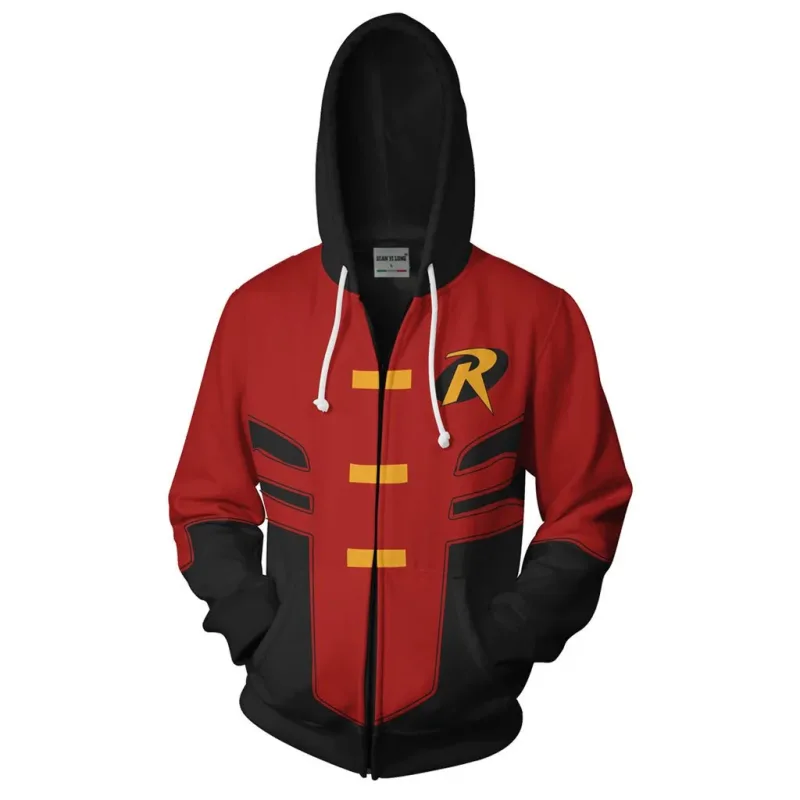 autumn winter Anime hoodies for man Cosplay Hoodie Costume Sweatshirt Zipper Outerwear Casual Hoodies Men clothing zip-up hoodie