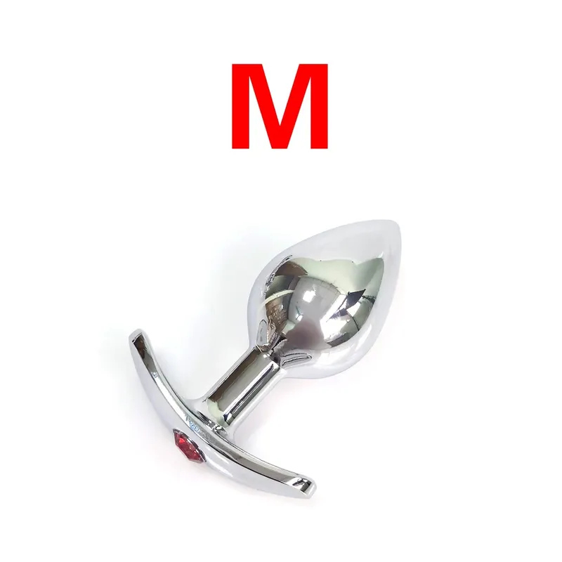 4 Size Metal Anal Plug Anchor Base Fit the Hip Design Tail Female/Male Dildos Couples Adults Game Adult Toys Sex Toys