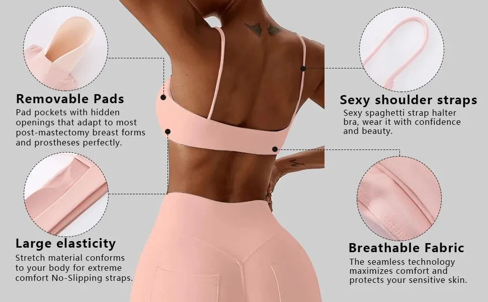 Super soft fabric back sports bra high-quality yoga clothes for women fitness running bra sexy knitted suspender