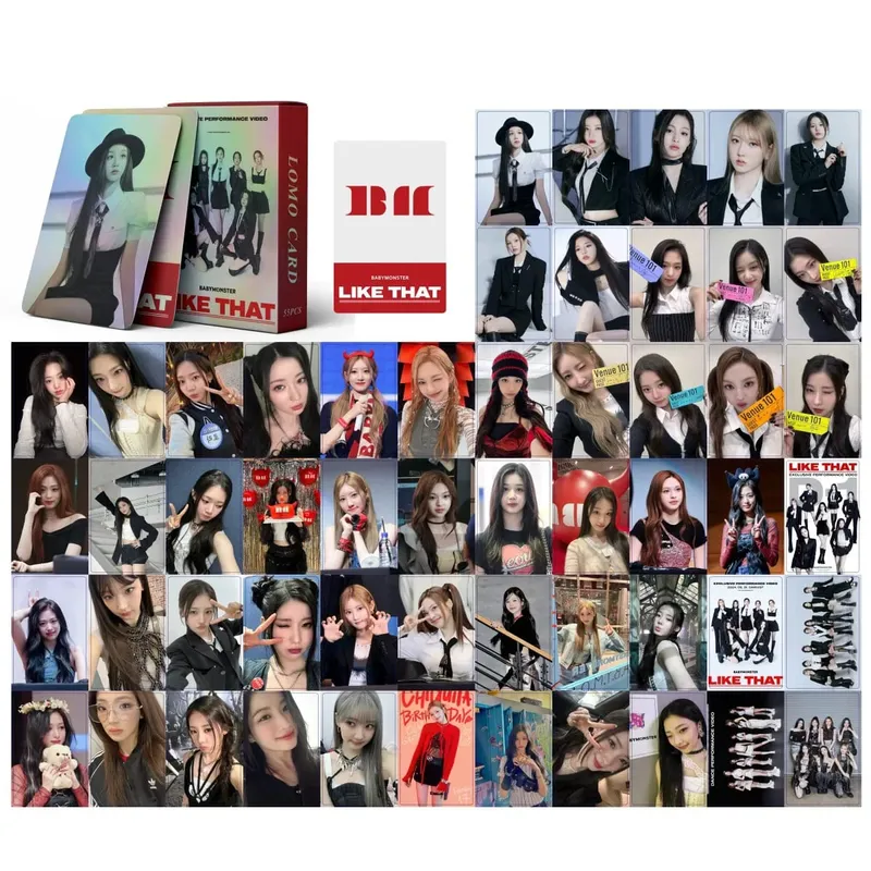127PCS BM CHOOM Photocards Lomo Cards Set Photocards Photo Lomo Cards Fans Collection Printed Cards