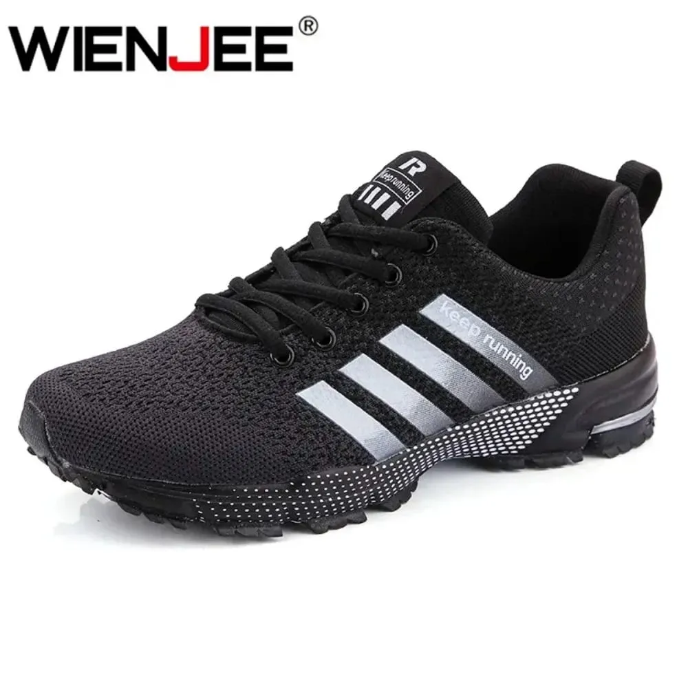 New Men's Sneakers Mesh Surface Spring Summer Breathable Casual Sports Shoes Flat Vulcanized Couple Running Big Size