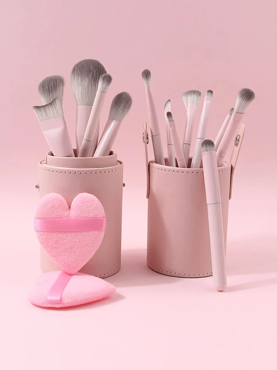 Professional Makeup Brush Set Foundation Blush Eyeshadow Eyebrow Contour Powder Brush Complete Makeup Tools Kit Travel Essent — image 6