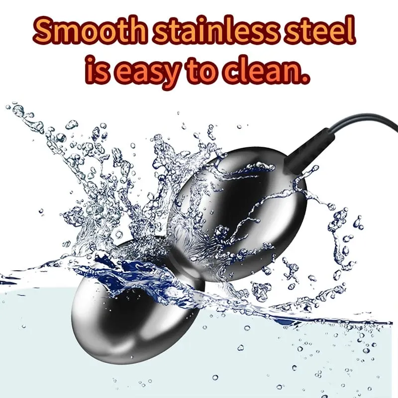 SM Electric Shock Double Balls Anal Butt Plug Prostate Massager E-stim Sex Toys For Men Gay Women Vagina Stimulation Ass Dilator