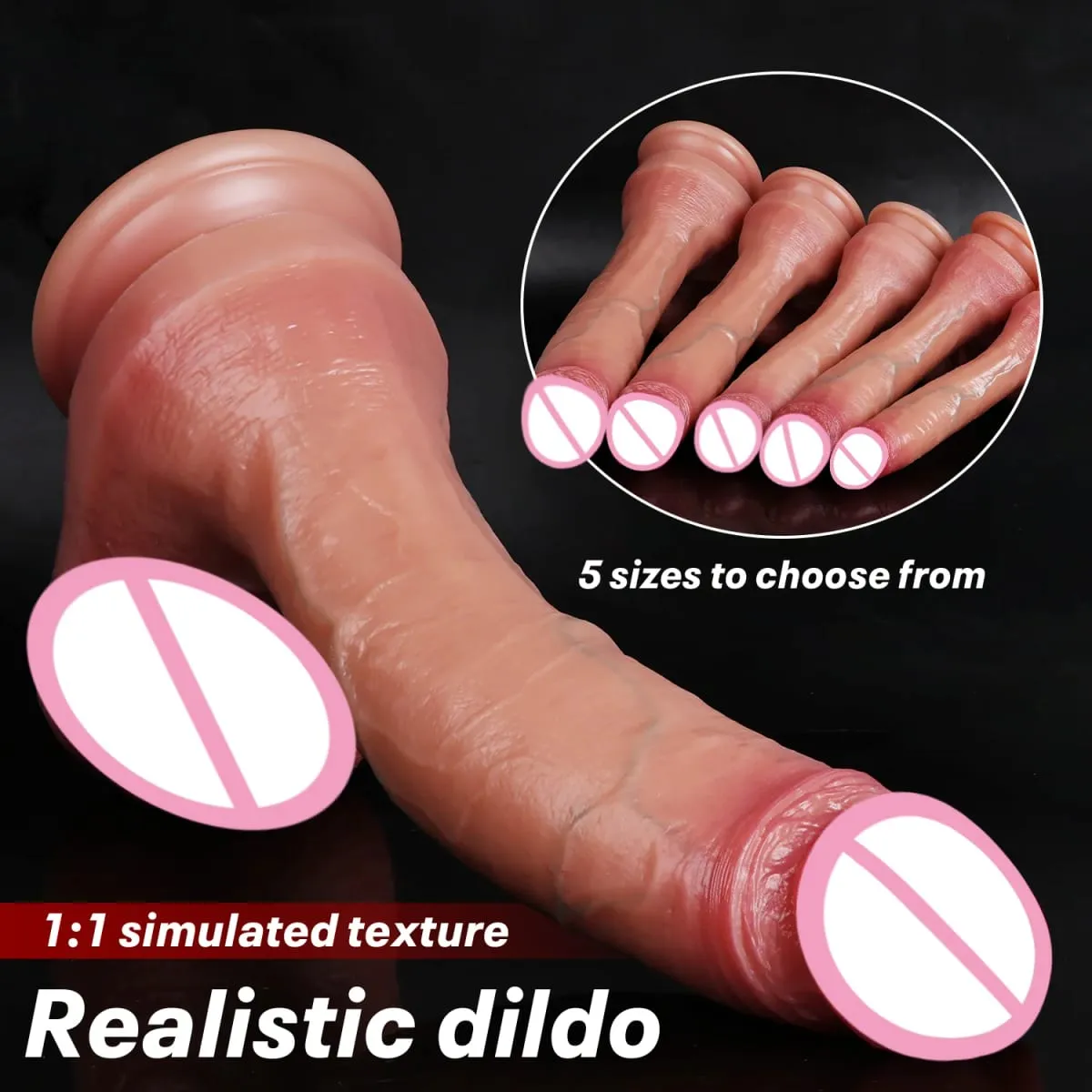 Super Realistic Dildos Huge Silicone Penis Adult Sex Toys Anal Dildo Soft Big Dick For Women Masturbation Sex Toy Adult Supplies