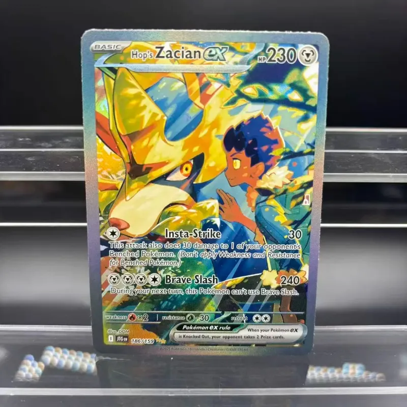 DIY Collection Cards Psyduck Salamence Crobat Mewtwo ex EN Self Made Single Card Classic Game Anime Card Gift Toy