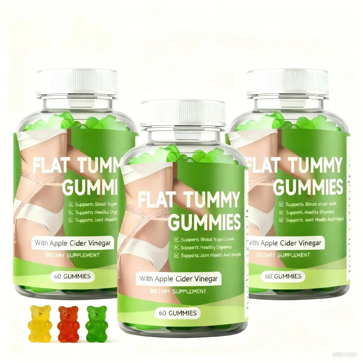 Metabolism Support Gummies - Weight Management Fat Burning Metabolism Boosting Supports A Healthy Nervous System - 60 Gummies