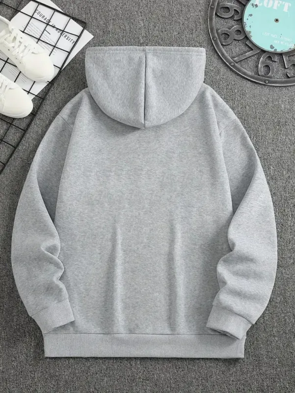 Hot selling new men's autumn fashion letter print comfortable and soft hoodie outdoor urban sports casual wear