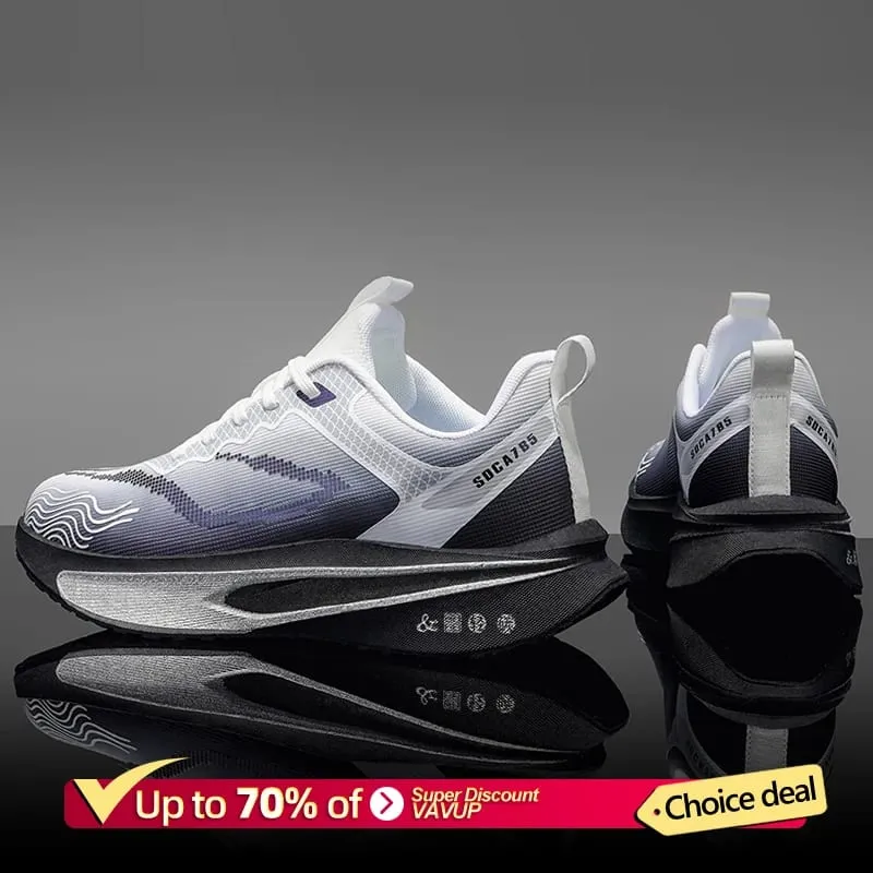 Marathon Men Sports Speciality Running Shoes Carbon Board Breathable Lightweight Women's Comfortable Athletic Nonskid Sneakers