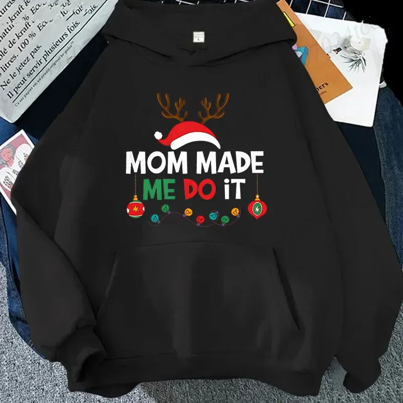 Couple Christmas Matching Hoodies Set I Don't Do Matching Christmas Outfits Print Sweatshirts Xmas Family Party Matching Tops
