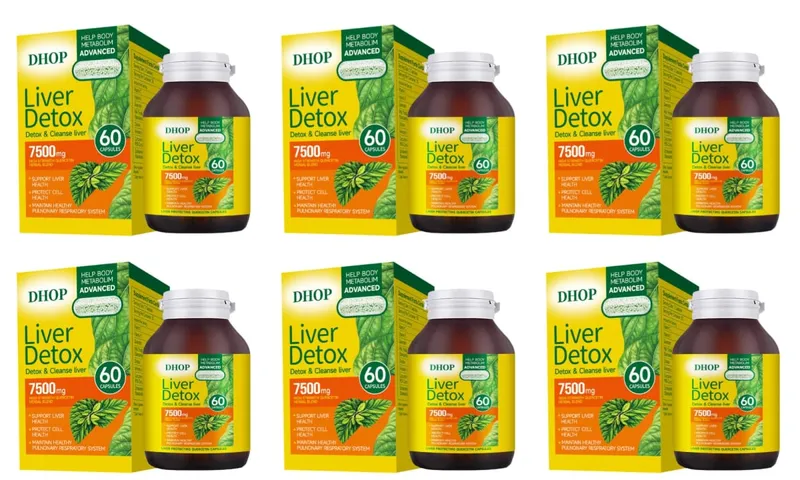 Milk Thistle Liver Health Capsules 60 Count with Vitamin C E Choline Curcumin- Supports Healthy Liver Function