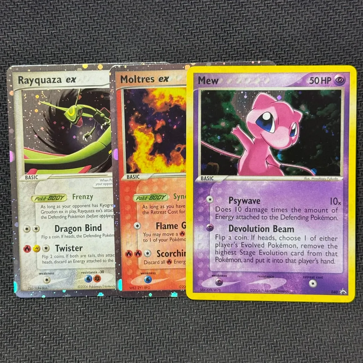 Proxy Cards Nintendo Black Star Promos Articuno Kyogre Moltres Rayquaza Zapdos Groudon New Holographic PKM Proxy Toys