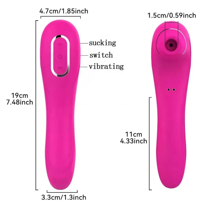Clit Sucking Blowjob Vibrator For Women Clitoral Sucker Nipple Clitoris Stimulator Waterproof Vagina Shop For Adults Sex Toys
