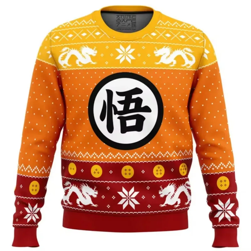 Dragon Ball Pullover Hoodies Japanese Anime Sweatshirt Men/Women Oversize Autumn Winter Unisex Cosplay O-neck Hoodie