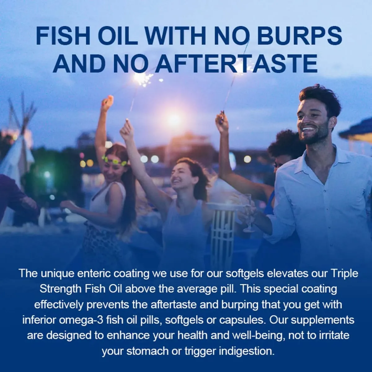 Omega 3 Fish Oil Capsules Support Brain & Nervous System Health Cardiovascular & Skin Health Antioxidant & Anti-Inflammation