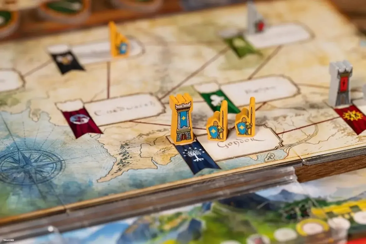 Board Game The Lord of the Rings Duel for Middle-Earth Ages 10+ | 2 Players | 30 Minutes Playing Time