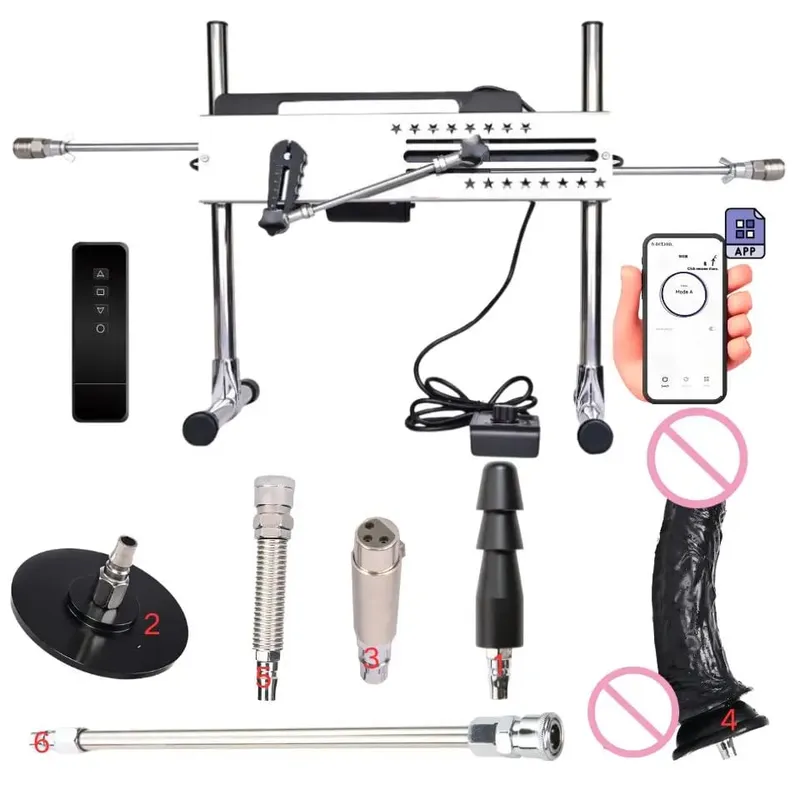Rough Beast APP Control Powerful Sex Machine for Women And Men Masturbation Love Machine with Dildo Toy Shop Penetration Sextoys