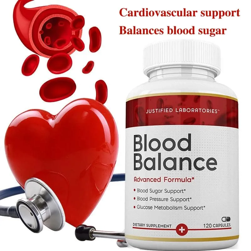 Blood Balance Supplement L Healthy Cholesterol & Triglyceride Levels Blood Sugar Blood Pressure Glucose Metabolism Support — image 2