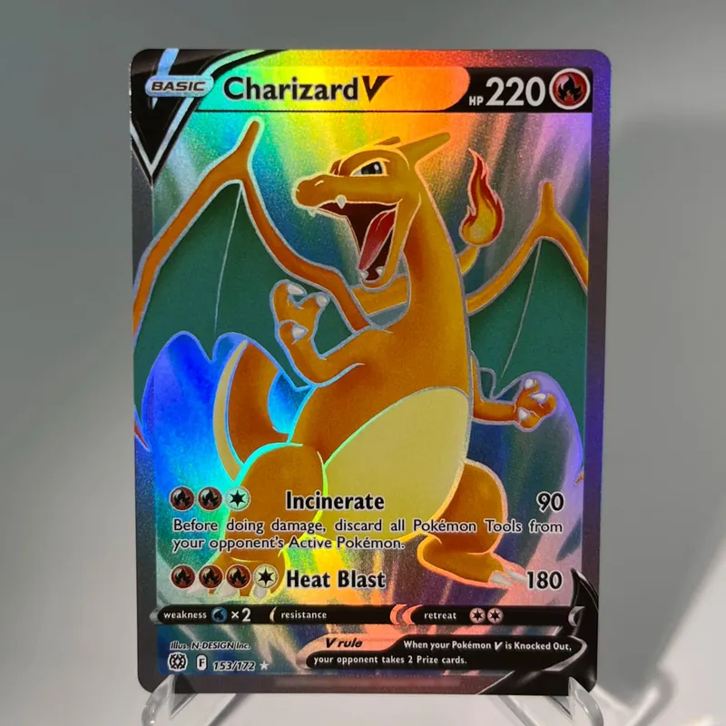 Pokémon GO PKM Cards PTCG6-E GX Rainbow Mewtwo V Dragonite VSTAR Rare Collection Battle Toys Gifts for Hobbies