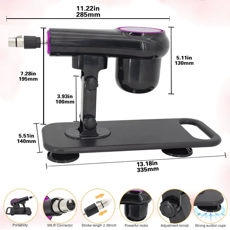 NWE Sex Machine for Woman Adjustable Masturbating Pumping with Different Accessories Sex Machine Gun for Men Wireless Sex Machi
