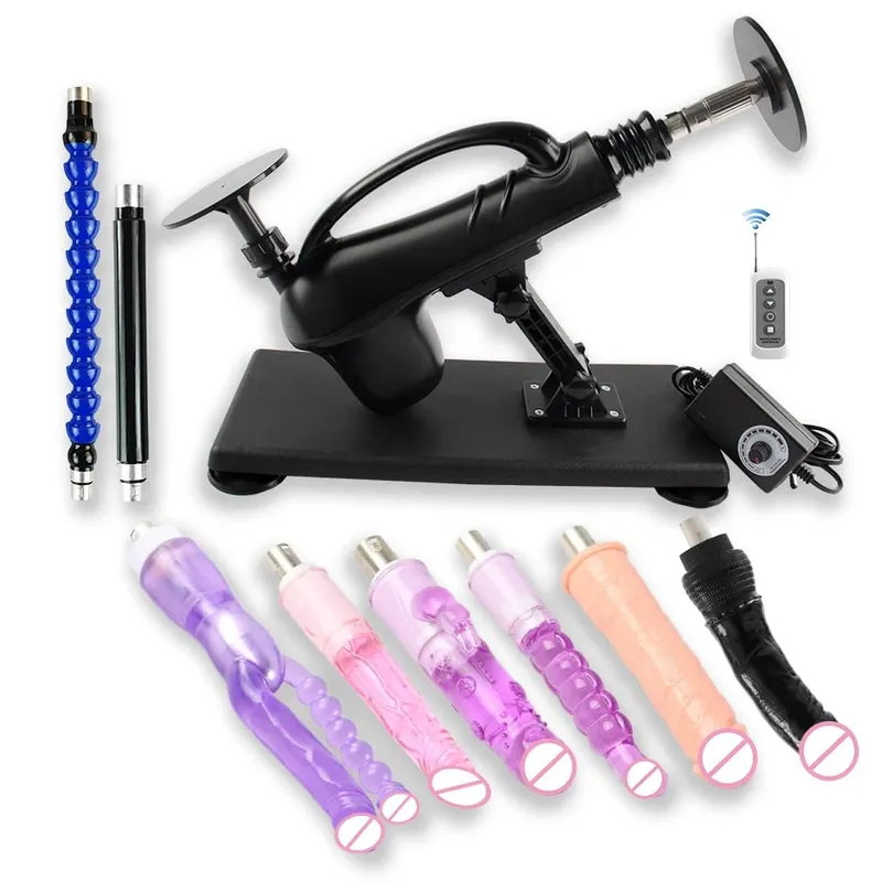 NWE Sex Machine for Woman Adjustable Masturbating Pumping with Different Accessories Sex Machine Gun for Men Wireless Sex Machi