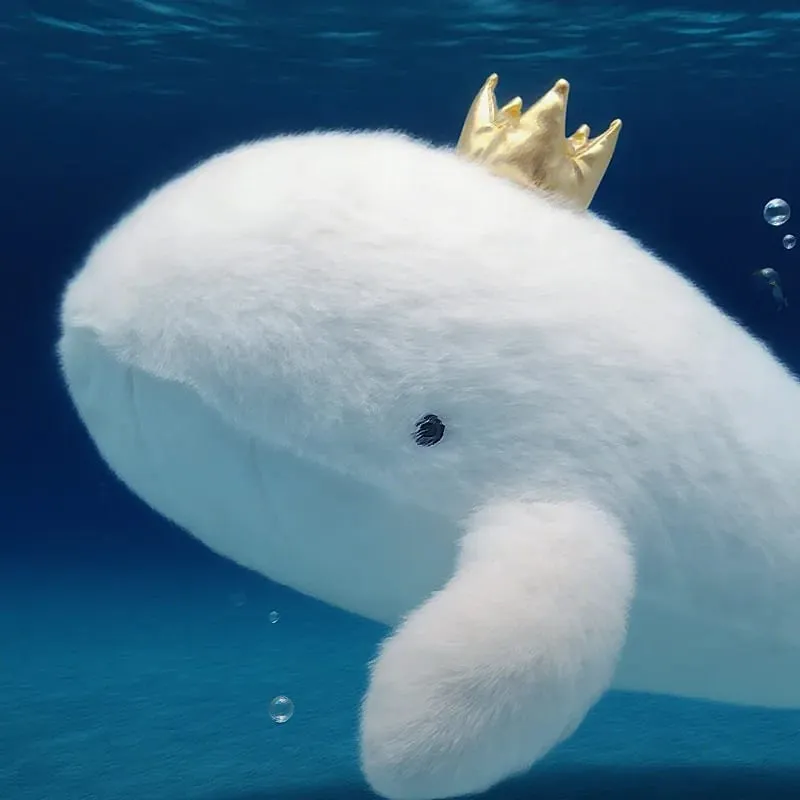 60cm Cute Beluga Whale Plush Toys Super Soft Plush Throw Pillow Skin-friendly Sleep Companion Decorative Ornament Gift For Child