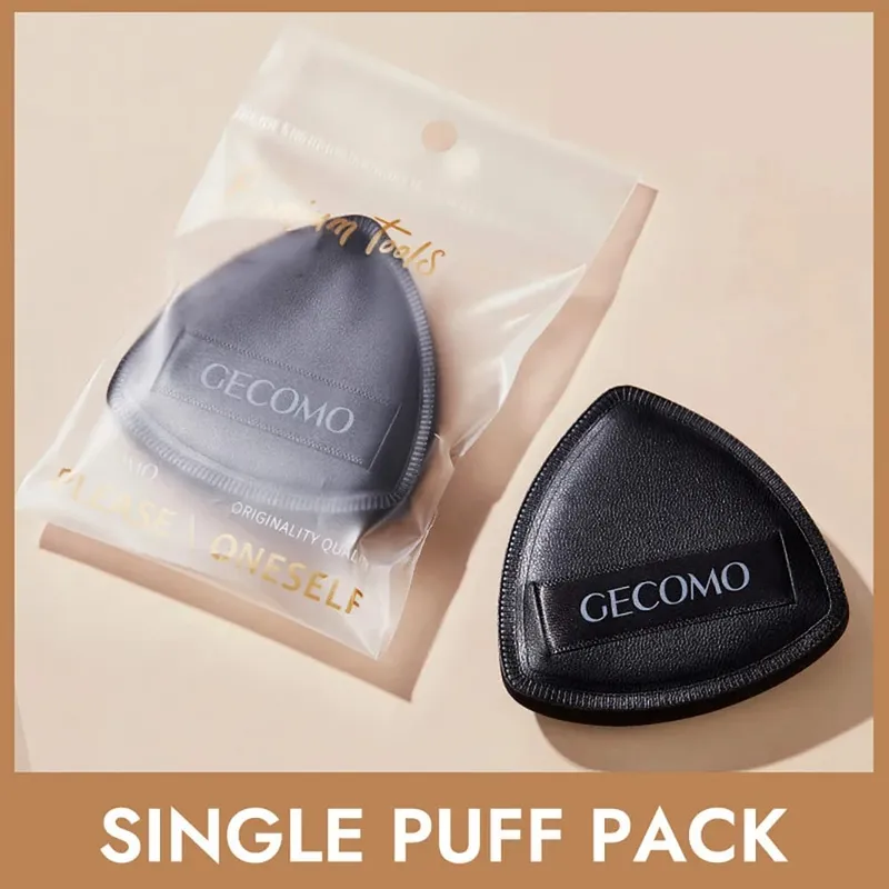 Soft Triangular Black Powder Puff Wet And Dry Dual-use Concealer Makeup Cushion — image 8
