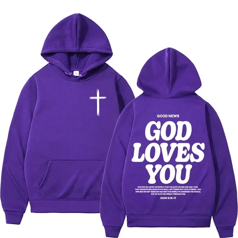 Unisex Y2K Harajuku Aesthetic Hoodie Bible Verse Print Vintage Streetwear Drawstring Hooded Sweatshirt For Men Women