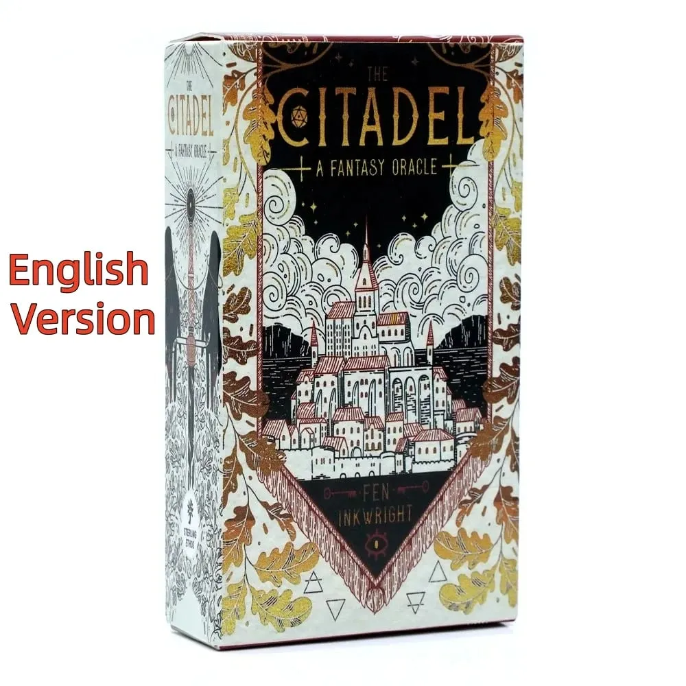 The Citadel A Fantasy Oracle Deck versión francesa Tarot Card juego de entretenimiento para fiesta familiar juego de mesa cartas de oráculo