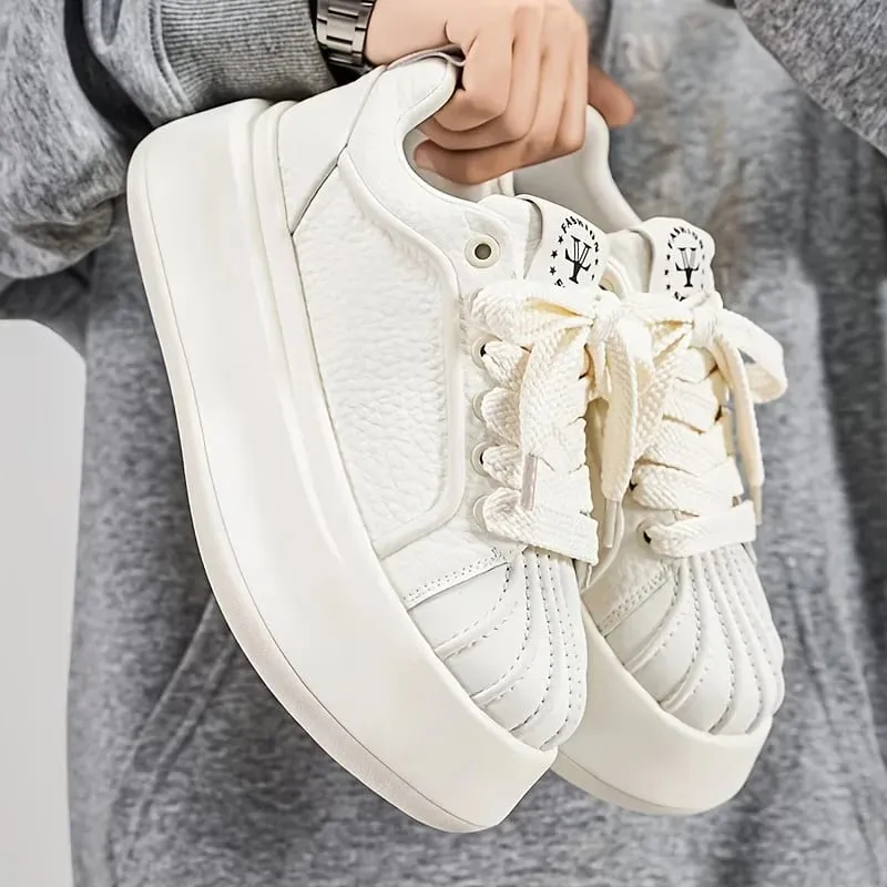 Nové pánské boty s tlustou podrážkou zvyšující výšku pohodlné lehké všestranné boty trendy a minimalistická sportovní obuv pro volný čas