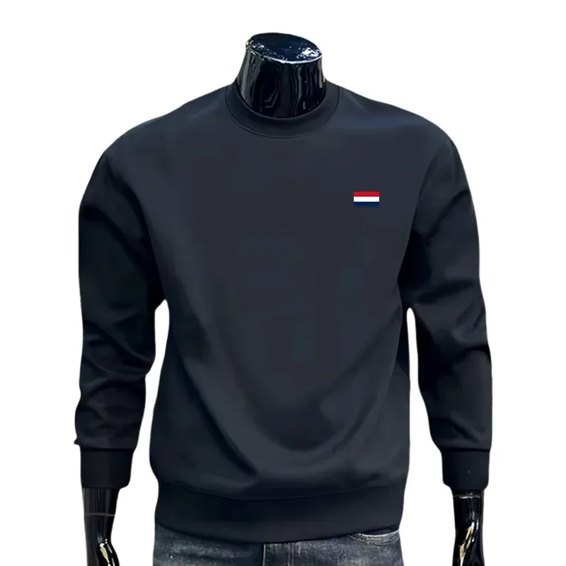 2026 Spring Autumn Outdoors New Fashion Quality Hot Sales Sports Comfortable Casual Men's Sweatshirts Print O-Neck Tops Jogging