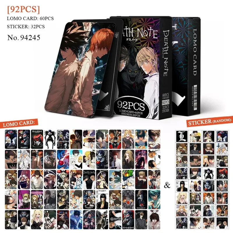 Anime Aanval op Titan‌ Lomo Kaart Ansichtkaart Speelgoed Haikyuu Apotheker Dagboeken Honkai Star Rail Collectie Kaarten Met Stickers Gift