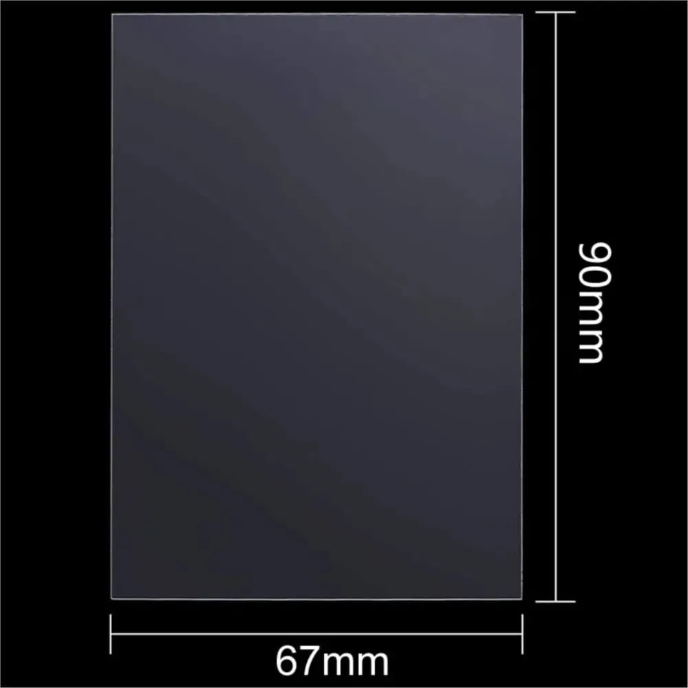 Paquet de 100 pochettes transparentes pour cartes de commerce, support de protection pour jeu Pokemon Tcg Yugioh, carte de sport de Baseball