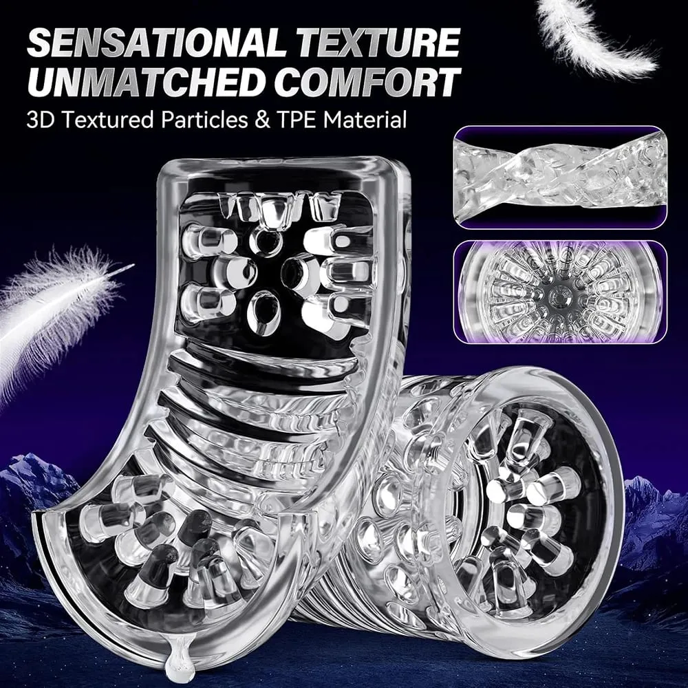 Telescopic Rotation Automatic Male Masturbator Cup Blowjob Sex Machine Thrusting Sex Toys for Men Pocket Pussy Vacuum Penis Pump