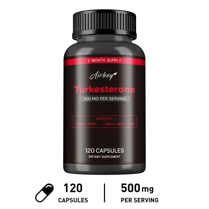 Turkesterone Supplement - Supports Muscle Mass Bone Health & Post-Workout Recovery Maintains Muscle Health