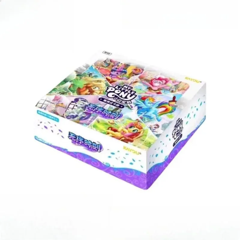 Genuine New My Little Pony Friendship Eternal Star Bag 2 Rhythm Moon AR Gilded Decoration OR Collection Card Gift