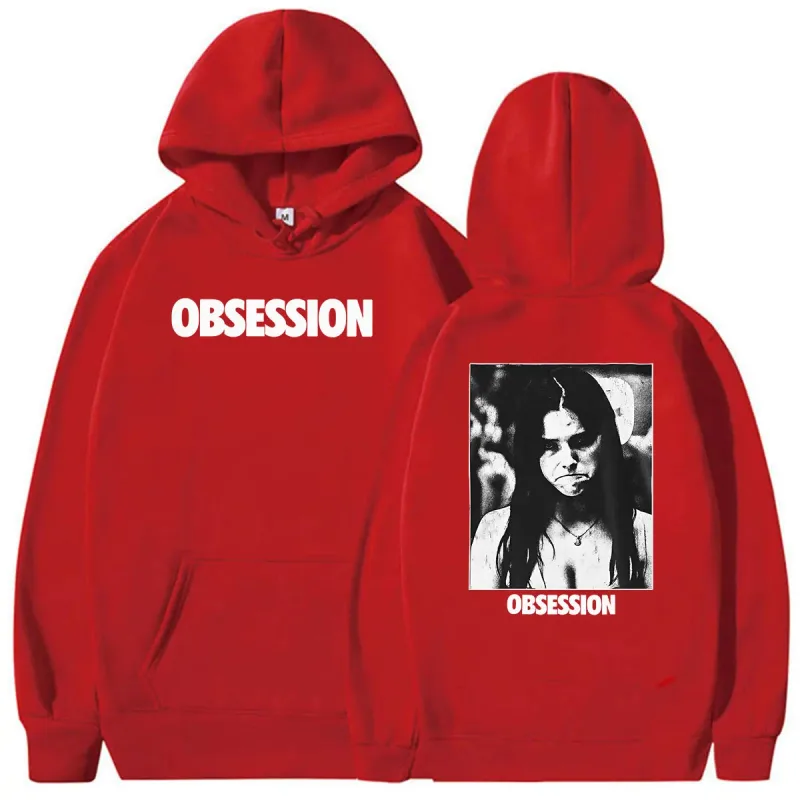 2026 Movie Obsession Horror Pullover Hoodie Men Women Vintage Fashion Long Sleeve Sweatshirt Casual Oversized Hoodies Streetwear