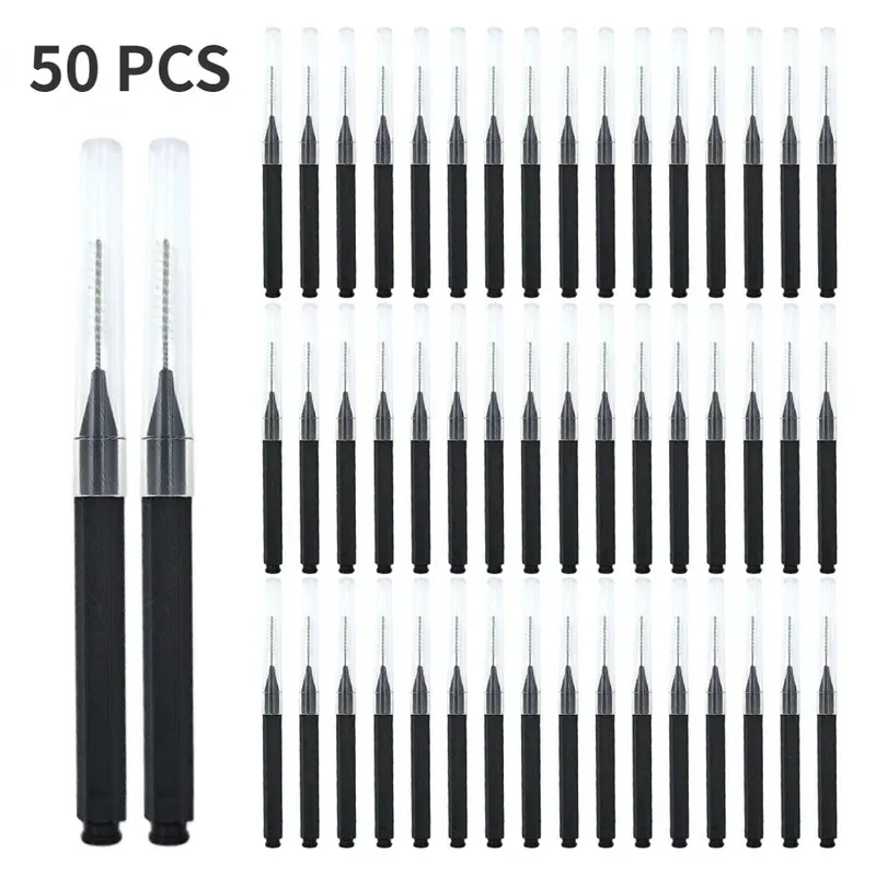 Portable Mini Disposable Eyebrow Brushes 10/50PS Eyelash Brow Lifting Brush Applicators Lash Extension Comb Beauty Makeup Tools