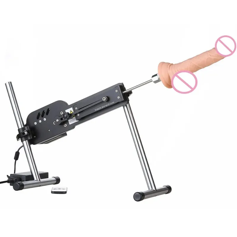 70W/120W/200W Power Sex Machine Silent Adults Masturbation Vac-u Lock Sex Machine With Dildo for Women Sex Toys