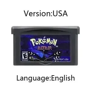 Pokemon Series GBA Game Cartridge Sweet FireRed Rocket Unbound Radical Red Gaia Quetzal for GBA