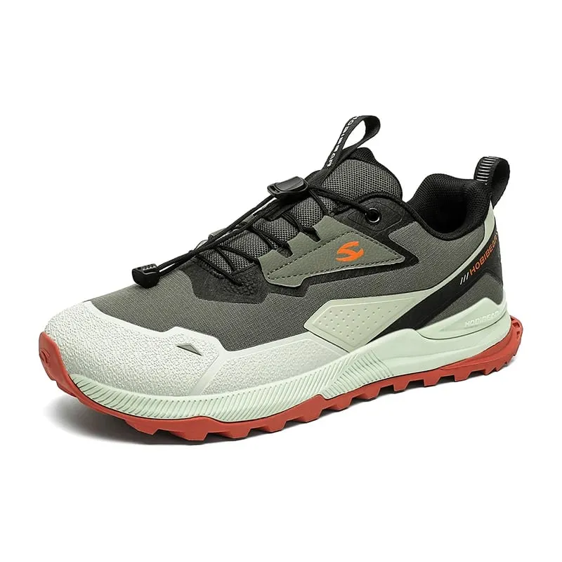 Unisex Running Shoes Elastic Band Hiking Sneakers Lightweight Breathable Casual Shoes