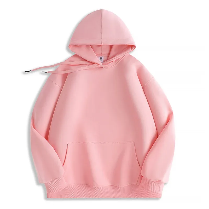 Customize Your Brand Logo Autumn Winter Mens Hoodies High-quality Heavy Weight Cotton Sweatshirt DIY Team Clothing Customization